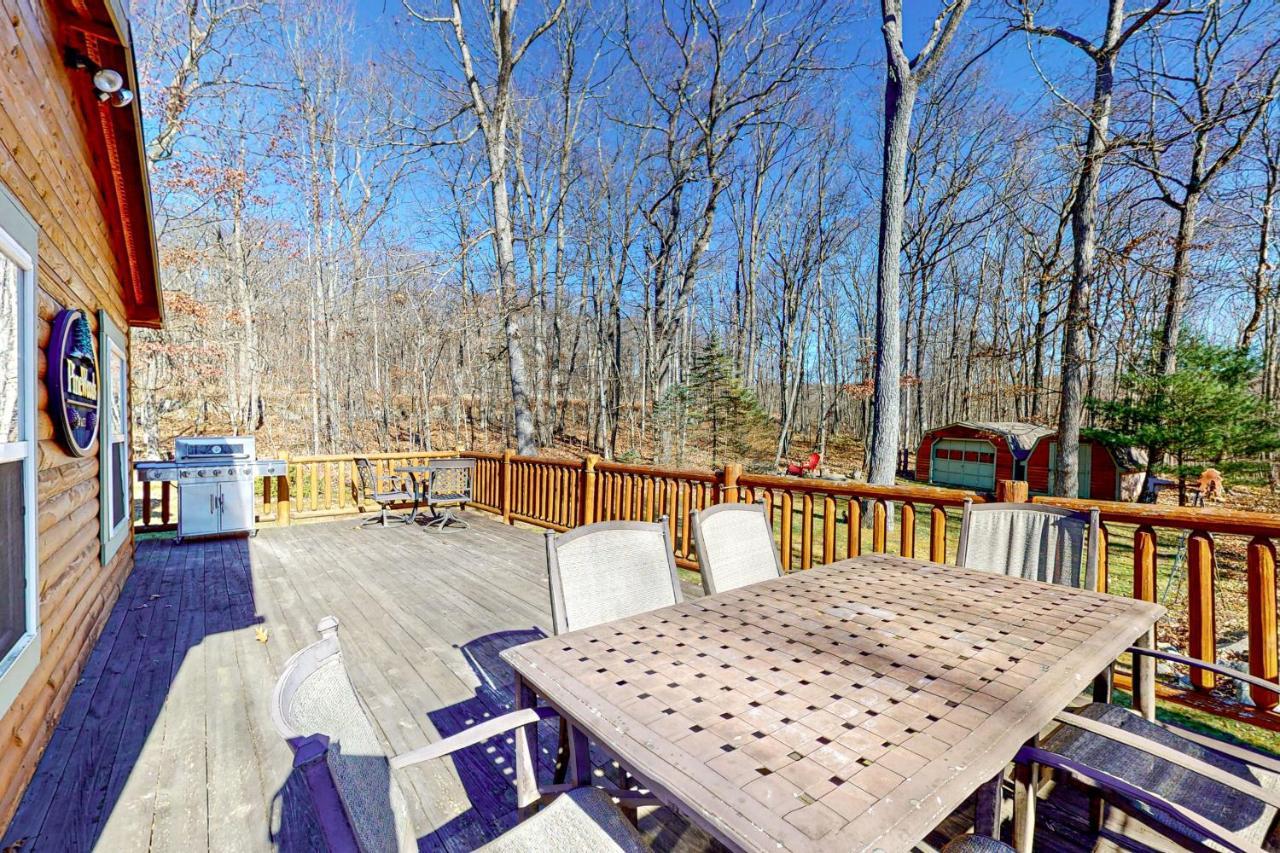 Pine Woods Cabin McHenry Exterior foto